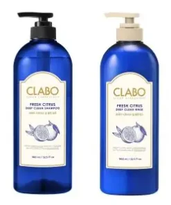 CLABO Laboratory Fresh Citrus Deep Clean Shampoo 960ml + Condicionador 960ml