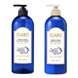 CLABO Laboratory Fresh Citrus Deep Clean Shampoo 960ml + Condicionador 960ml