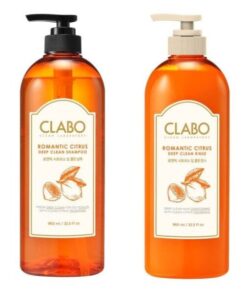 CLABO – Kit Romantic Citrus Deep Clean (Shampoo 960ml + Condicionador 960ml)