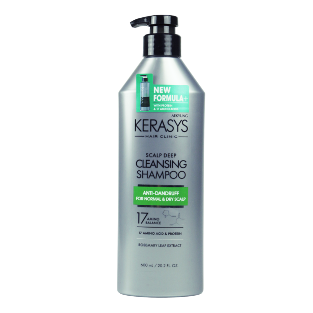 Scalp Care Shampoo Deep Cleansing 600ml (Made in Korea) – Nova fórmula!