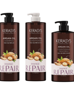 Argan Oil Kit Profissional – Shampoo 1L + Condicionador 1L + Máscara 1L